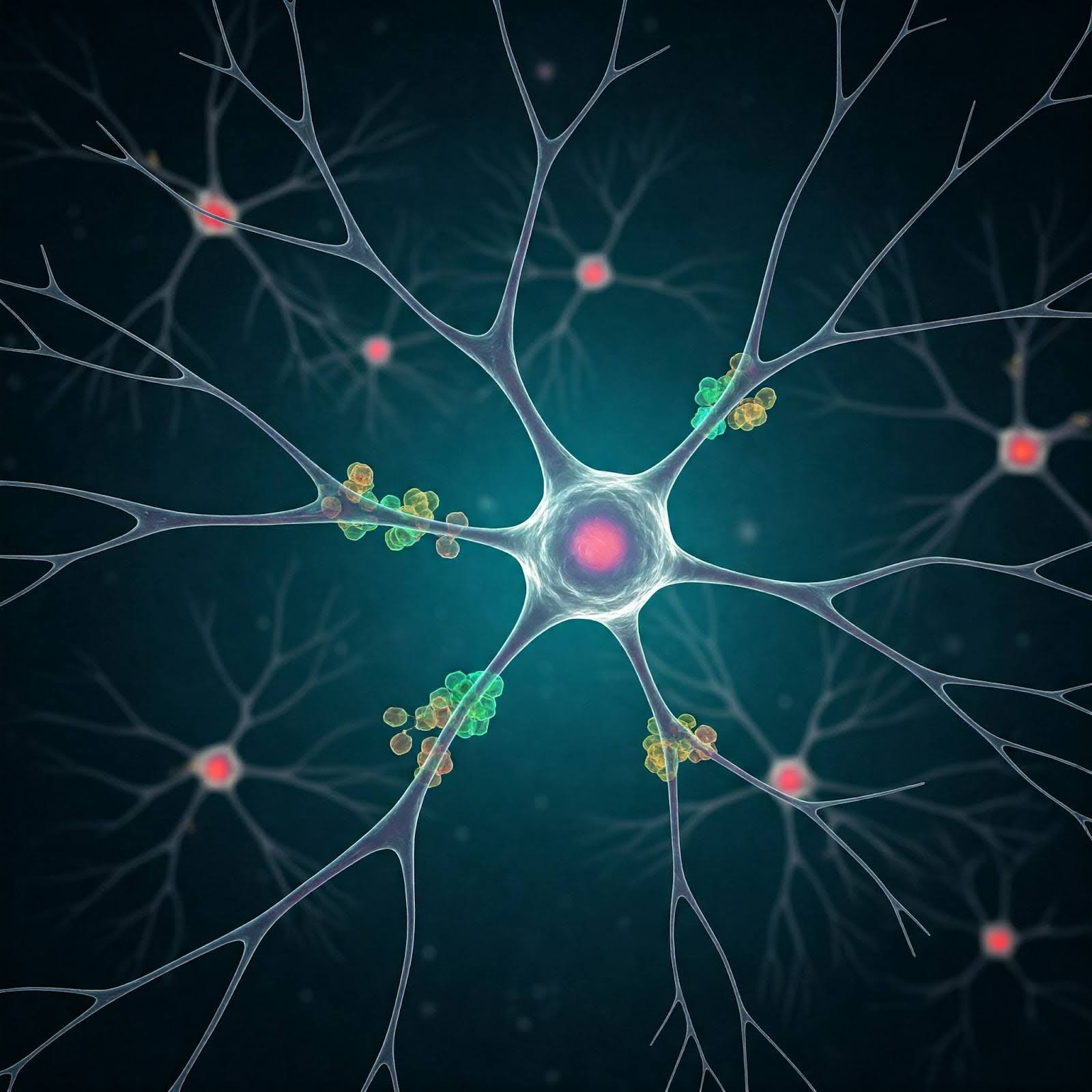 animated image of biological neuron